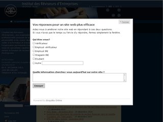 L'Institut des Reviseurs d'Entreprises