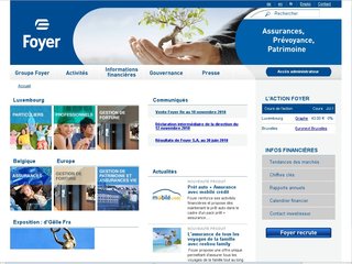 Groupe Le Foyer : leader assurance Luxembourg