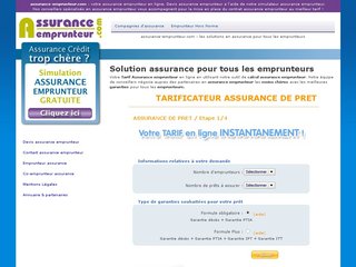 Assurance de prêt au meilleur tarif