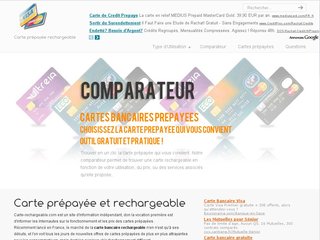 Comparateur de carte prépayée