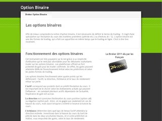 Option Binaire