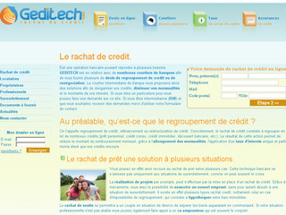 Aperçu de « http://www.geditech.com/ » du 17-08-2012 par Robothumb. http://www.geditech.com/