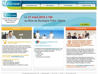 Aperçu de « http://www.sollyazar.com/ » du 12-11-2010 par Robothumb. http://www.sollyazar.com/