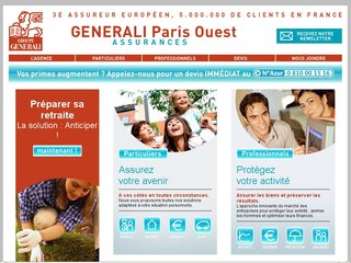 Aperçu de « http://www.generali-parisouest.com » du 25-09-2011 par Robothumb. http://www.generali-parisouest.com