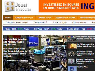Bourse en ligne