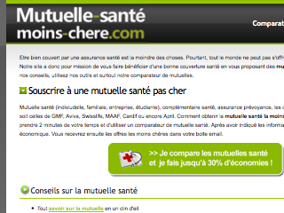 Mutuelle santé pas cher
