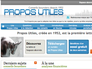 Propos Utiles